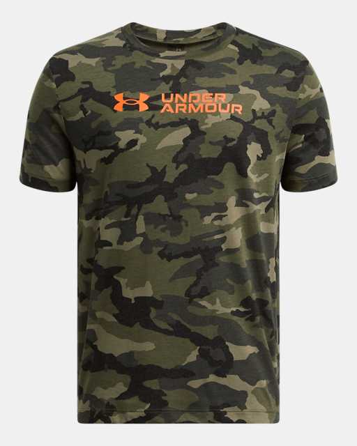T-shirt à motif camouflage intégral UA pour enfants T-shirt à motif camouflage intégral UA pour enfants